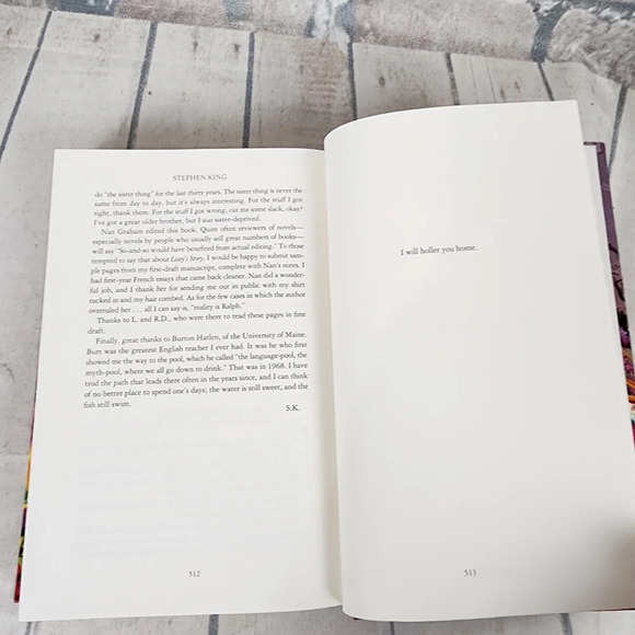 Stephen King Lisey's Story Hardcover Novel 2006 - Picture 12 of 13